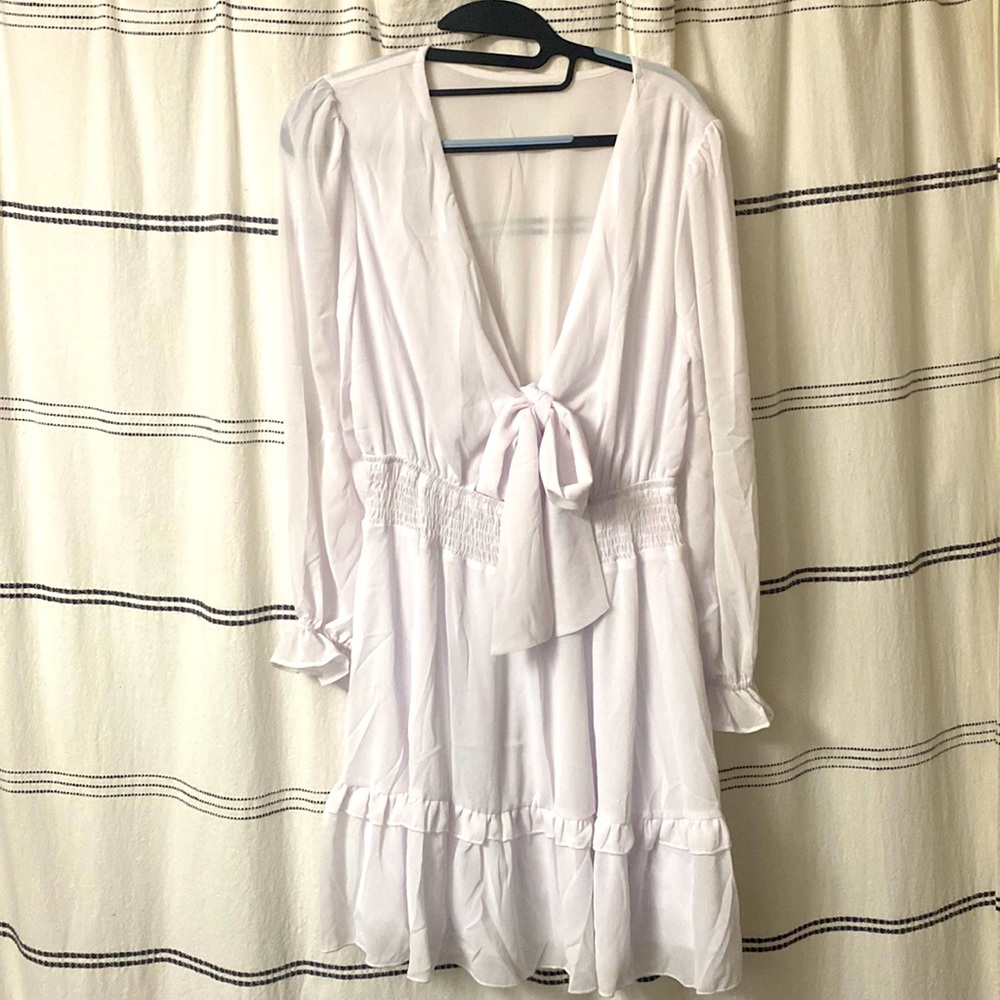Never been worn white dress